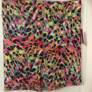 Womens active biker shorts